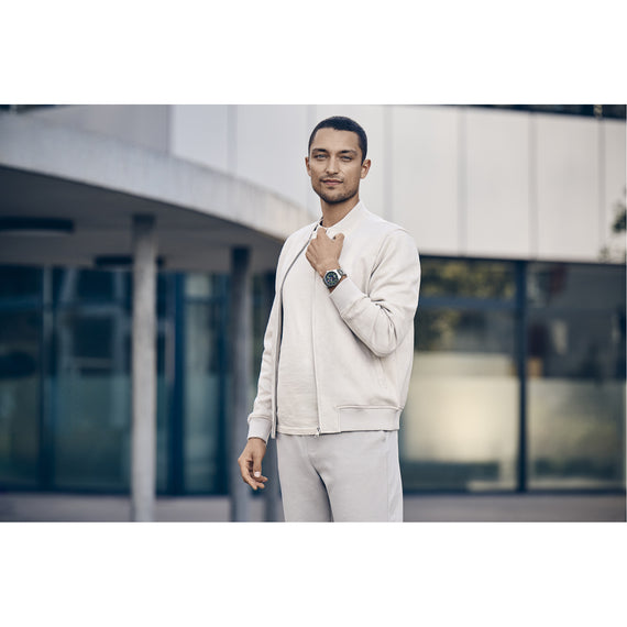 Terragraph 43 mm, Blue Dial, Silver Stainless Steel Bracelet, Men's Watch