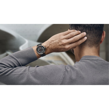 Terragraph 43 mm, Black Dial, Black Silicone Strap, Men's Watch