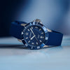 Seaforce Small 35 mm, Blue Dial, Blue Silicone Strap, Unisex Watch
