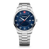 City Classic 42 mm, Blue Dial, SS Bracelet, Men's Watch