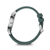 City GMT, 42 mm, Green Dial, Green Silicone Strap, Men's Watch