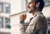 City GMT, 42 mm, Green Dial, Green Silicone Strap, Men's Watch