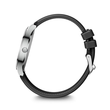 City GMT, 42 mm, Black Dial, Black Silicone Strap, Men's Watch