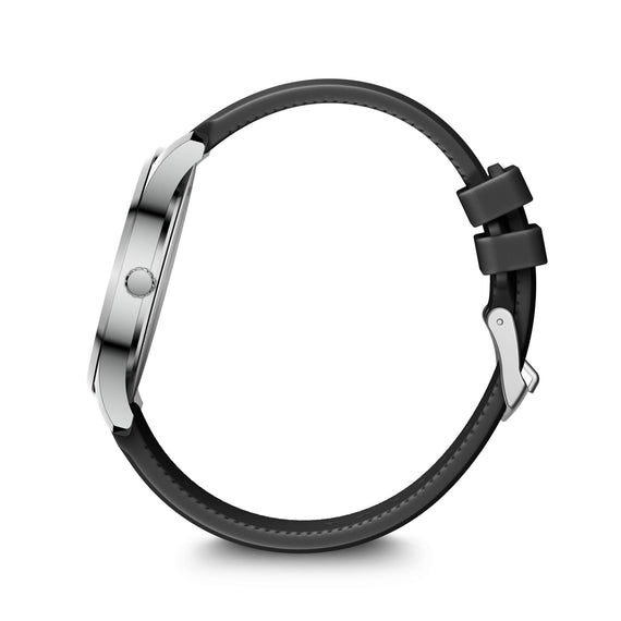 City GMT, 42 mm, Black Dial, Black Silicone Strap, Men's Watch