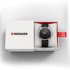 City GMT, 42 mm, Black Dial, Black Silicone Strap, Men's Watch