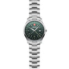 City GMT, 42 mm, Blue Dial, Silver Stainless Steel Bracelet, Men's Watch