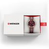 Urban Donnissima, 35 mm, Red Dial, Red Leather Strap, Women's Watch