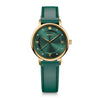 Urban Donnissima, 35 mm, Green Dial, Green Leather Strap, Women's Watch