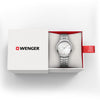 Urban Donnissima, 35 mm, White Dial, Silver Stainless Steel Bracelet, Women's Watch