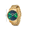 Urban Classic 42 mm, Green Dial, Gold SS Bracelet, Men's Watch