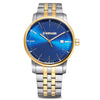 Urban Classic 42 mm, Blue Dial, Silver/Gold SS Bracelet, Men's Watch