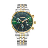 Urban Classic Chrono 44 mm, Green Dial, Silver/Gold SS Bracelet, Men's Watch