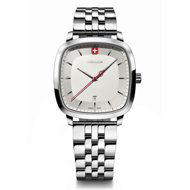 Vintage Classic 37 mm, White Dial, SS Bracelet, Men's Watch