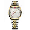 Vintage Classic White Dial, 37mm, Dual-Toned Strap, Men's Watch