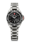 Executive, 34 mm, Black Dial, Silver Stainless Steel Bracelet, Women's Watch