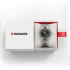 Executive, 34 mm, Black Dial, Silver Stainless Steel Bracelet, Women's Watch