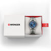 Executive, 34 mm, Blue Dial, Silver Stainless Steel Bracelet, Women's Watch