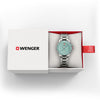 Executive, 34 mm, Blue Dial, Silver Stainless Steel Bracelet, Women's Watch