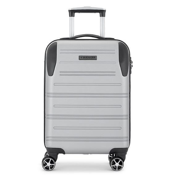 Static-Pro Carry-on Hardside Luggage ABS Grey