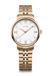 Urban Donnissima, 35 mm, White Dial, Rose-Gold Stainless Steel Bracelet, Women's Watch