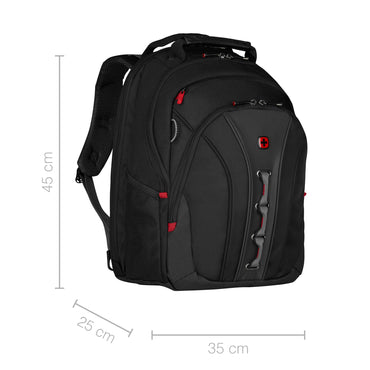 Icons Backpack, Legacy 16" Laptop Backpack, Black / Grey