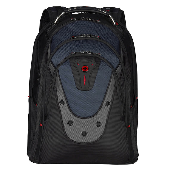 Icons Backpack, Ibex 17" Laptop Backpack with Tablet Pocket, Blue