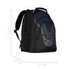 Icons Backpack, Ibex 17" Laptop Backpack with Tablet Pocket, Blue
