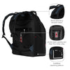 Icons Backpack, Ibex 17" Laptop Backpack with Tablet Pocket, Blue