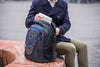 Icons Backpack, Ibex 17" Laptop Backpack with Tablet Pocket, Blue