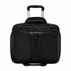 Icons Wheeled, PATRIOT 17 Inch 2-Piece Business Wheeled Laptop Briefcase, Black