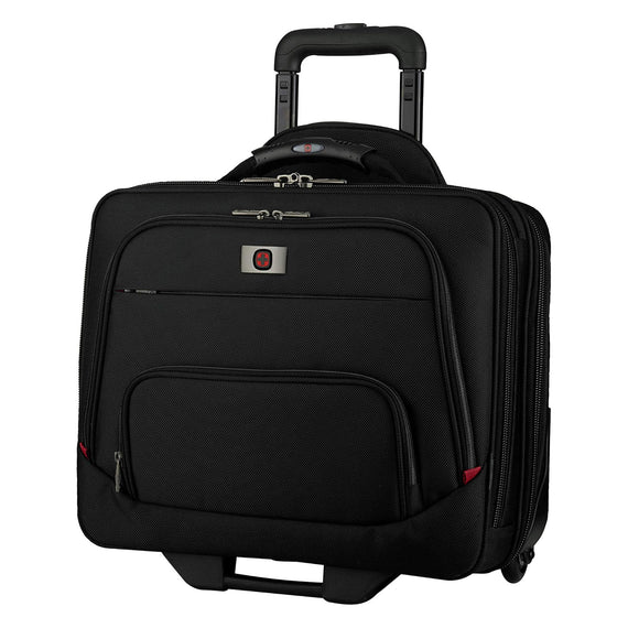 Spheria 16 inch Wheeled Laptop Case with Tablet Pocket Black