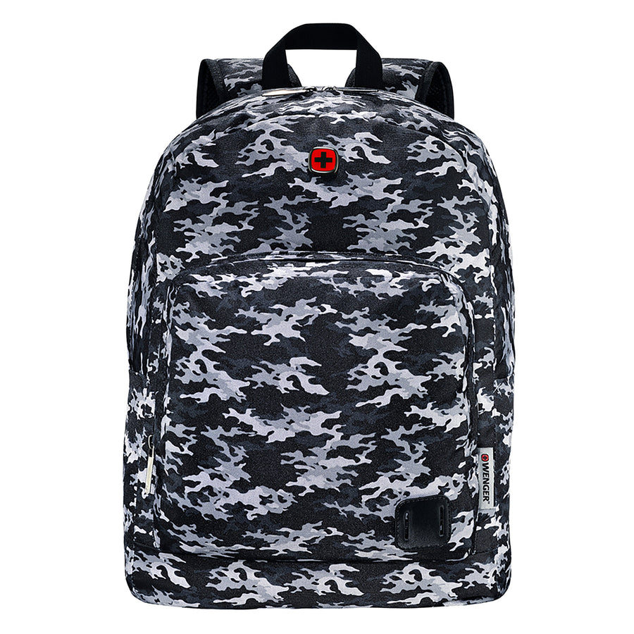 Crango 16" Laptop Backpack, Black Camo