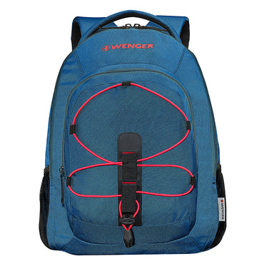 Mars 16" Laptop Backpack with Tablet Pocket, Teal / Red