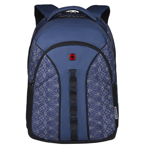 Sun 16" Laptop Backpack, Navy Geo Print