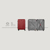 Legacy - Dc Medium Hardside Luggage ABS/PC Red