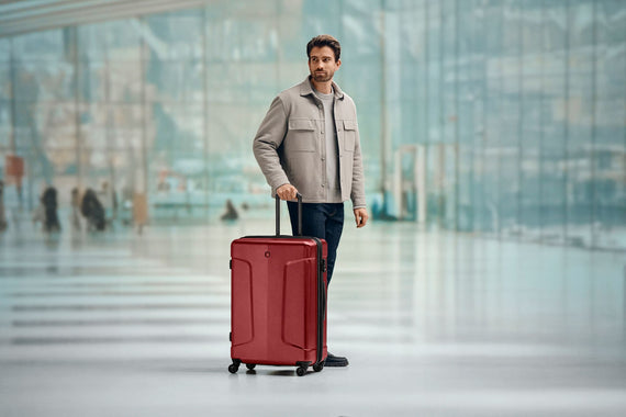 Legacy - Dc Large Hardside Luggage ABS/PC Red