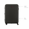Flyn Large Hardside Luggage PP/ABS Black