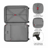 Flyn Large Hardside Luggage PC/ABS Silver