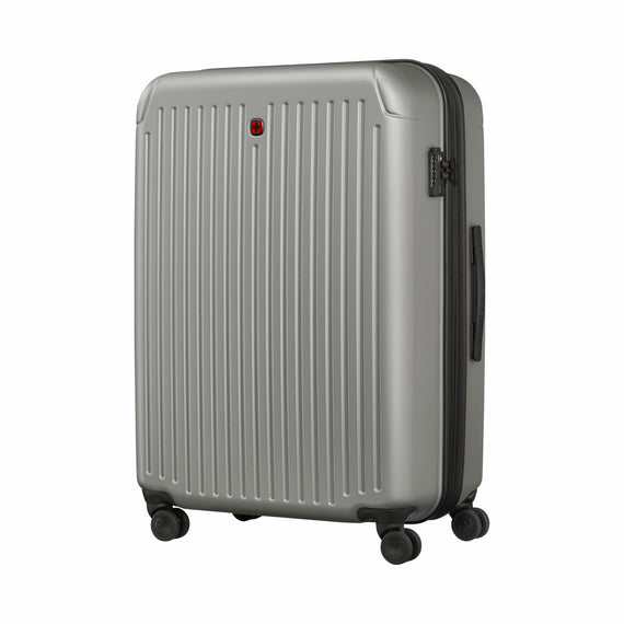 Flyn Large Hardside Luggage PC/ABS Silver