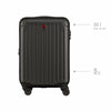 Flyn Carry-On Hardside Luggage PC/ABS Black