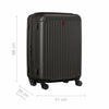 Flyn Medium Hardside Luggage PC/ABS Black