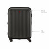 Flyn Medium Hardside Luggage PC/ABS Black