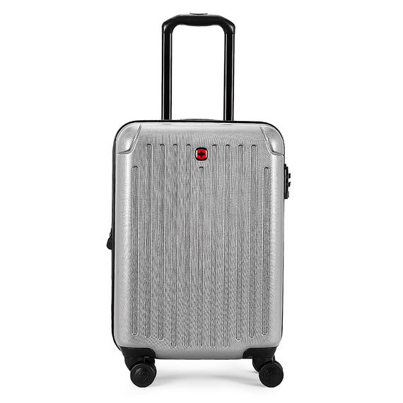Flyn Carry-On Hardside Luggage PC/ABS Silver