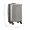 Flyn Carry-On Hardside Luggage PC/ABS Silver