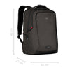 MX, MX Professional, 16" Laptop Backpack with 10" Tablet Pocket, Heather Grey