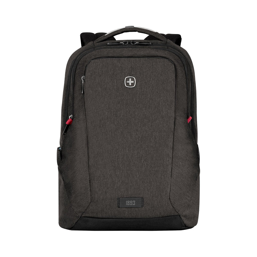 MX, MX Professional, 16" Laptop Backpack with 10" Tablet Pocket, Heather Grey