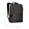 MX, MX Reload, 14" Laptop Backpack with 10" Tablet Pocket, Heather Grey