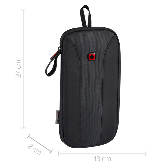 Travel Acc Refresh, Travel Document Organizer, Black