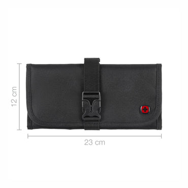 Travel Accessory Refresh, Electronic Roll-Up Organizer, Black