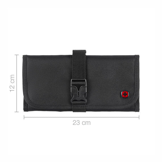 Travel Accessory Refresh, Electronic Roll-Up Organizer, Black